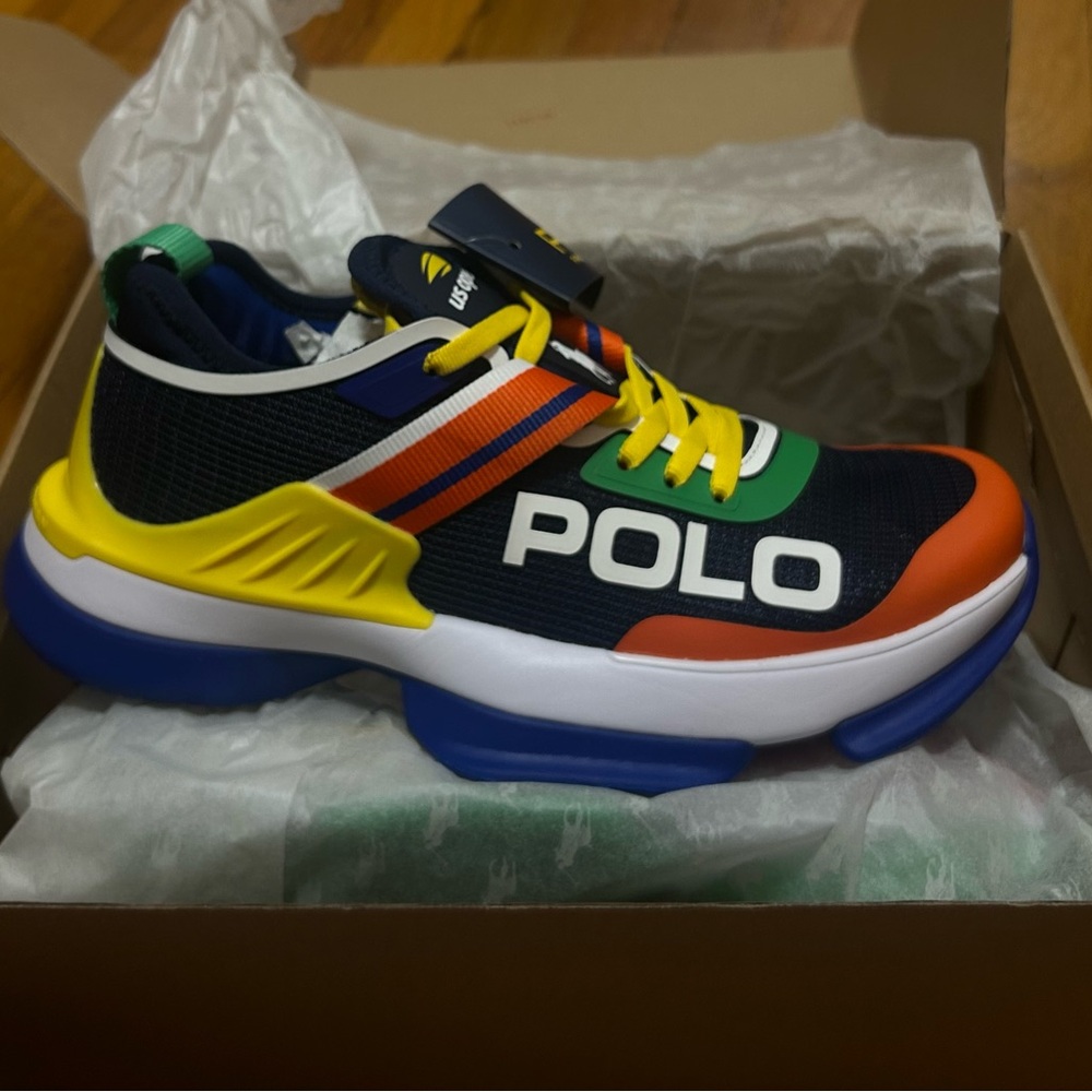 Exclusive Ralph Lauren polo us open collection shoe.